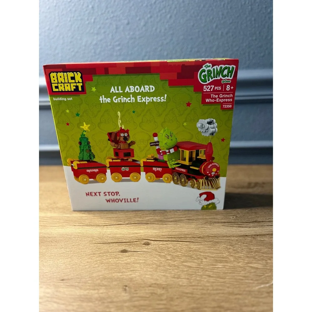 Brick Craft The Grinch‎ Who Express Building Set 527 Pieces Ages 8 Plus